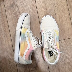 Vans Women's Pastel Rainbow Sneakers